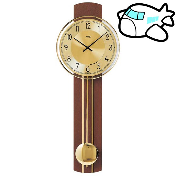 AMS 掛け時計 振り子時計 高級 ドイツ製 AMS7115-1 納期1ヶ月程度　(YM-AMS7115-1)