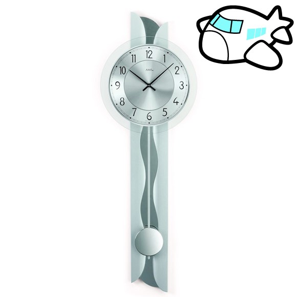 AMS 掛け時計 振り子時計 アナログ ドイツ製 AMS7216 納期1ヶ月程度　(YM-AMS7216)