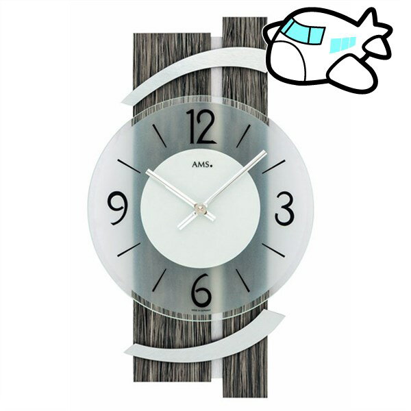 AMS 掛け時計 アナログ ドイツ製 AMS9547 納期1ヶ月程度　(YM-AMS9547)