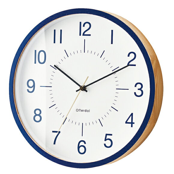 掛け時計 電波 天然木 シンプル 木製 北欧 ...の紹介画像2