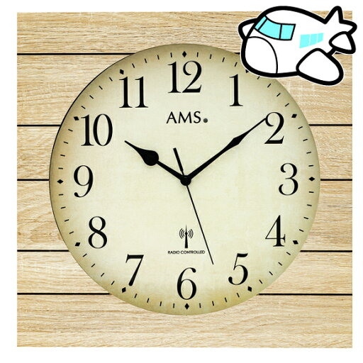 AMS 掛け時計 ドイツ製 レトロ 四角 ナチュラル AMS5551 納期1ヶ月程度 (YM-AMS5551) AMS 掛け時計 ドイツ製 レトロ 四角 ナチュラル AMS5551 納期1ヶ月程度 (YM-AMS5551)