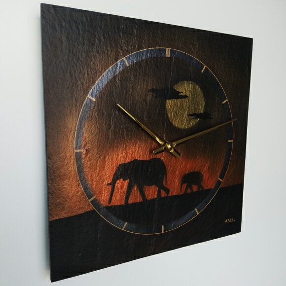 AMS 掛け時計 アナログ ドイツ製 AM9523 納期1ヶ月程度 (YM-AMS9523) [2]