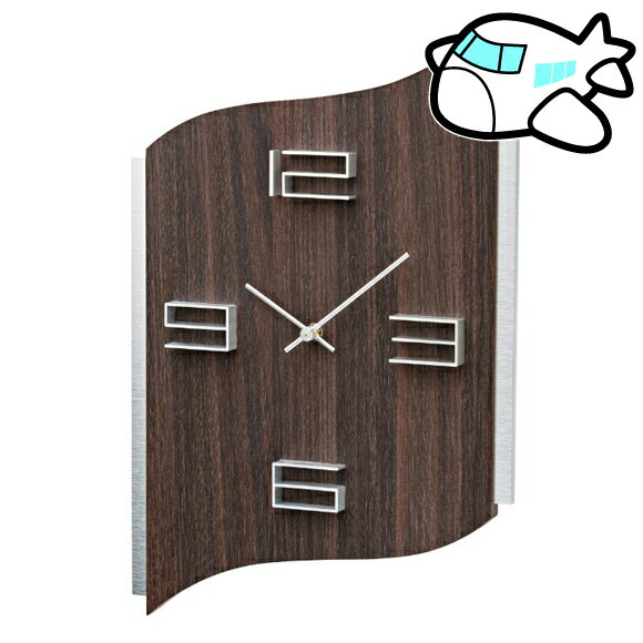 AMS 掛け時計 ドイツ製 木調 大型 納期1ヶ月程度 (YM-AMS9612)