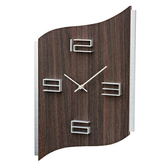 AMS 掛け時計 ドイツ製 木調 大型 国内在庫 (YM-AMS9612J)