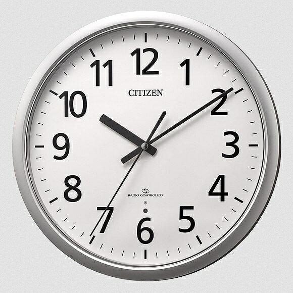 シチズン CITIZEN 掛け時計 スリーウェイブ 電波時計 ユニバーサルデザインフォン...