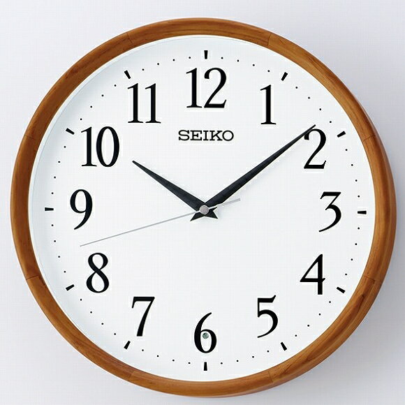 楽天市場】セイコー掛け時計 木目の通販