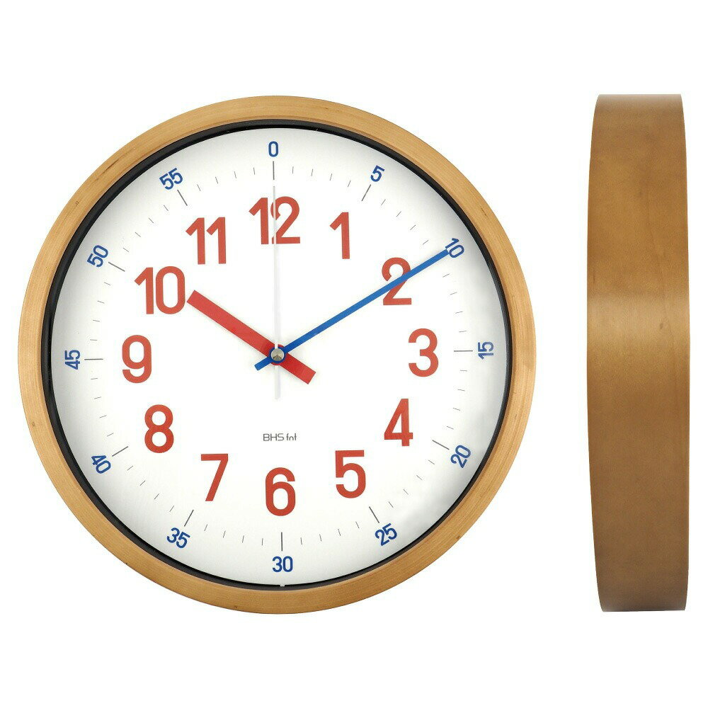 掛け時計 掛時計 知育時計 アナログ 30cm スイープ 音がしない 静音タイプ 壁掛け時計 おしゃれ 知育 ..