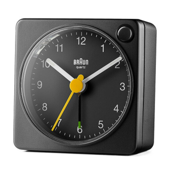 ブラウン BRAUN 目覚まし時計 BC02XB ブラック アナログ AB1 ベース アラーム スヌーズ ライト おしゃれ 正規品 ドイツ (IN-BC02XB) [2]