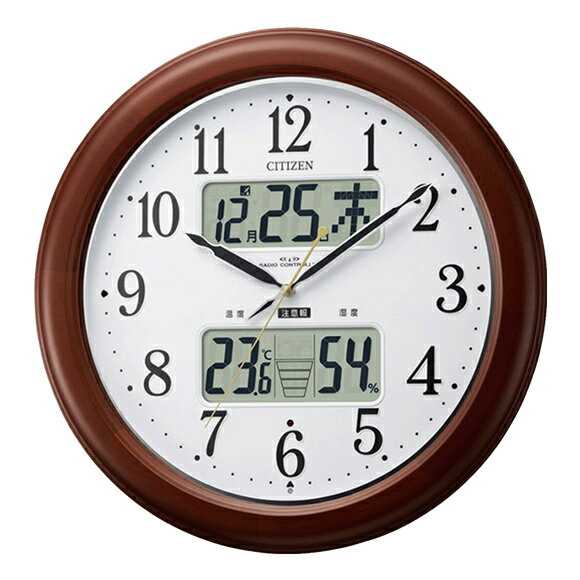 【特価2割引】 シチズン 掛け時計 アナログ インフォームナビEX （RY-4FY620-006)