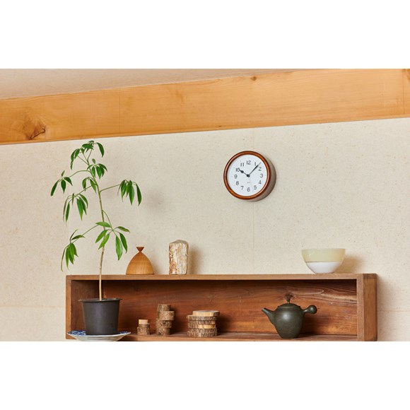 インテリア雑貨a-mon(エエモン)のタカタレムノス　掛け時計　置き時計　MIKI SUKI URUSHI　NY22-03　(TL-NY22-03)｜アングル3