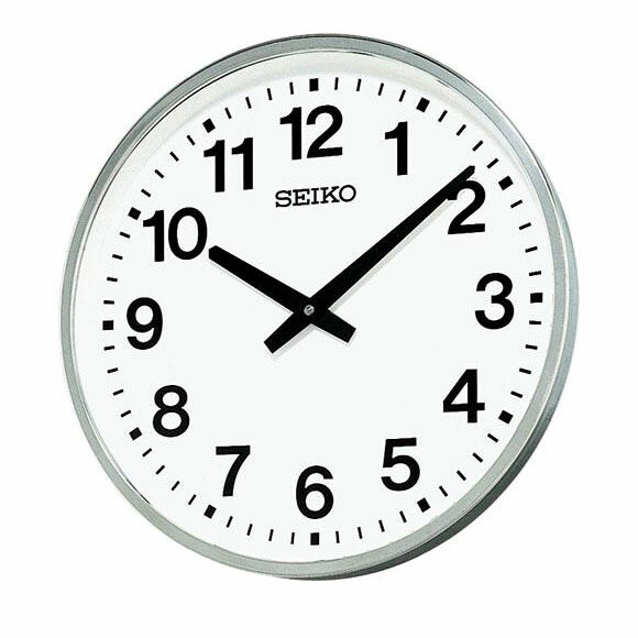 乐天商城 - SEIKO セイコー 掛け時計 オフィスタイプ 屋外・防雨型 (KH411S) (検) 時計 掛け時計 掛時計 かけ時計 木製