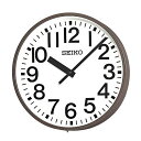 【 ★4/25★ 2人に1人が当選！エントリーで最大100％ポイントバック 】SEIKO セイコー 壁掛型 電波時計 交流電流式 屋外用 (SFC-503) (検) 時計 掛け時計 掛時計 かけ時計 木製