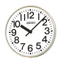 SEIKO セイコー 壁掛型 電波時計・交流電流式 屋外用 (SFC-707) (検) 時計 掛け時計 掛時計 かけ時計 木製