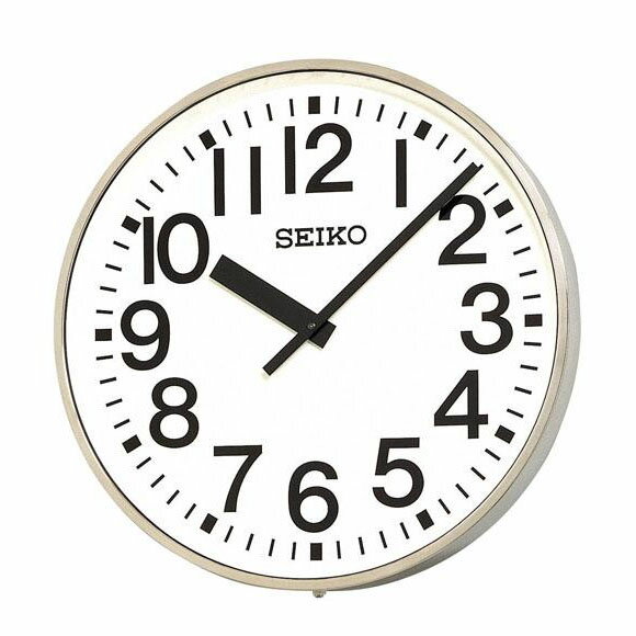 SEIKO セイコー 壁掛型 電波時計・交流電流式 屋外用 (SFC-707R) (検) 時計 掛け時計 掛時計 かけ時計 木製
