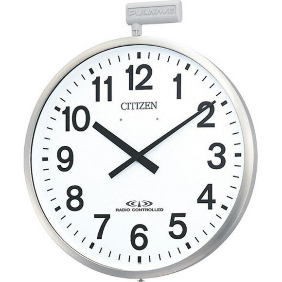 乐天商城 - シチズン CITIZEN 掛け時計 アナログ パルウェーブM611B （RY-4MY611-B19)