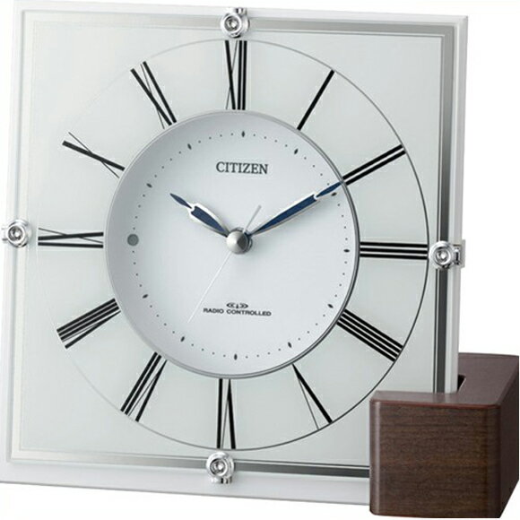 【特価2割引】 シチズン 置き時計 アナログ マリアージュ707 （RY-4RY707−003）　のスペックサイズ171×179×76 (縦×横×奥行【厚さ】　mm)素材プラスチック枠機能電波置掛兼用時計 、夜眠る秒針カラー白（白）備考単3電池×1本メーカー希望小売価格はメーカーカタログに基づいて掲載しています。【特価2割引】 シチズン 置き時計 アナログ マリアージュ707 （RY-4RY707−003）