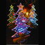 7色に変化するクリスタルツリークリスタル・クリスマスツリー