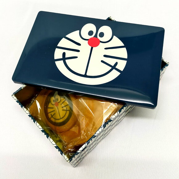 クッキー缶（1000円程度） アイム ドラえもん プリントクッキー缶 I'm Doraemon ドラエモン どらえもん クッキー 缶 ギフト 焼き菓子 グッズ 10枚入　(ngm-609)【関西限定品】