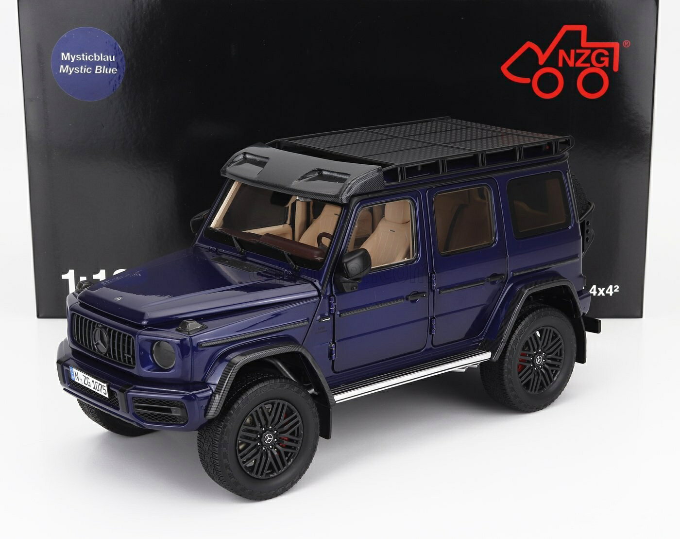 Scale: 1/18 Manufacturer code: 1075/20 Colour: MYSTIC BLUE Material: die-cast Year: 2023 EAN: 4251153506239 Notes: WITH OPENINGS - APRIBILE