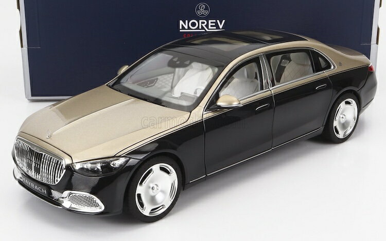 ミニカー 1/18 メルセデス ベンツ マイバッハ S-CLASS S680 ノレブ NOREV 1/18 MERCEDES BENZ S-CLASS S680 MAYBACH (X223) 4-MATIC 2019 BLACK GOLD 183917