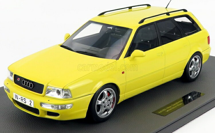 ミニカー 1/12 アウディ A4 RS2 TOPMARQUES 1/12 AUDI A4 RS2 AVANT 1994 YELLOW TM12-10B