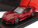 ミニカー 1/43 フェラーリ ポルトフィーノ BBR-MODELS 1/43 FERRARI PORTOFINO M (MODIFICATA) SPIDER CLOSED ROOF 2020 ROSSO FIORANO - RED MET BBRC250D