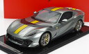 ミニカー 1/12 フェラーリ 812 BBR-MODELS 1/12 FERRARI 812 COMPETIZIONE 2021 GRIGIO COBURN YELLOW - GREY MET BBR1215A