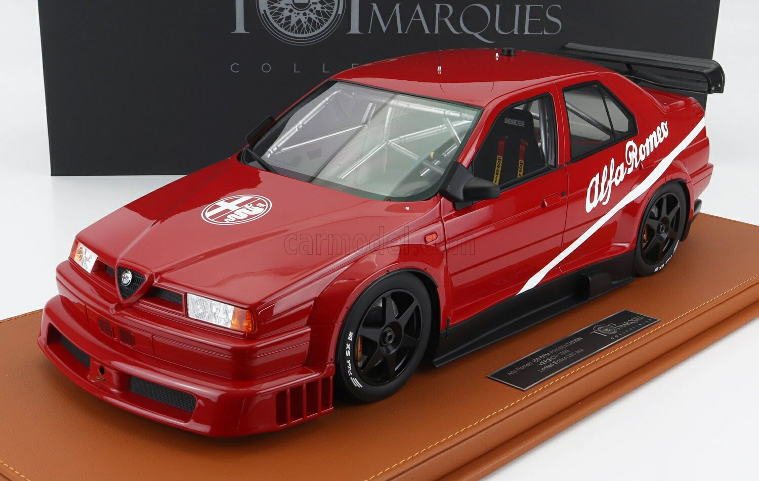 ミニカー 1/12 アルファロメオ 155 TOPMARQUES 1/12 ALFA ROMEO 155 V6 TI PRESS VERSION 1993 RED TMR12-21A