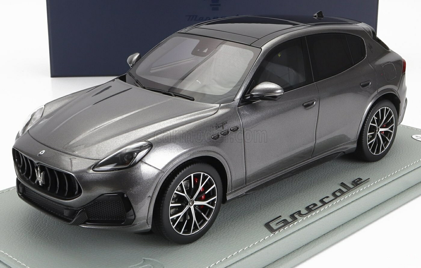 ミニカー 1/18 マセラティ グレカーレ BBR-MODELS 1/18 MASERATI GRECALE TROFEO SUV 2023 GRIGIO LAVA - GREY MET P18220C-VET