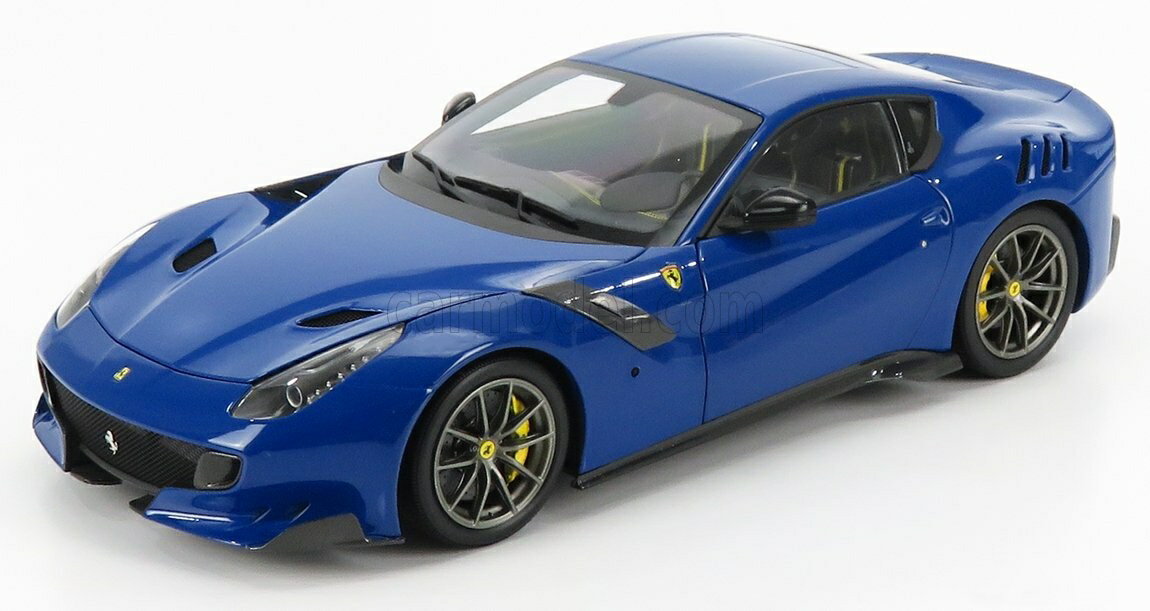 ミニカー 1/18 フェラーリ F12 BBR-MODELS 1/18 FERRARI F-12 TDF 2015 BLU DINO - BLUE BBR182107DIE