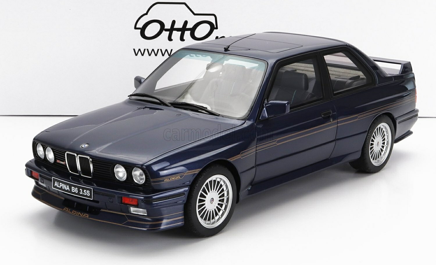 ミニカー 1/12 BMW 3シリーズ OTTO-MOBILE 1/12 BMW 3-SERIES ALPINA (E30) B6 3.5 1986 BLUE G074