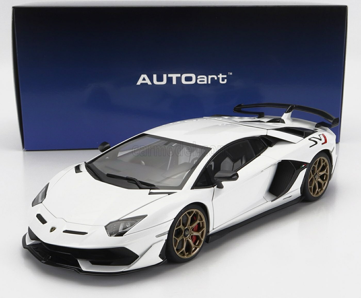 ߥ˥ 1/18 ܥ륮 󥿥ɡ SVJ ȥ AUTOART 1/18 LAMBORGHINI AVENTADOR SVJ 2018 WHITE 79217