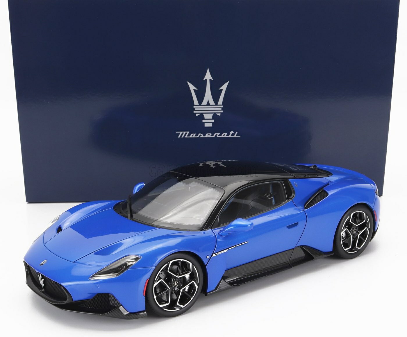 ミニカー 1/18 マセラティ MC20 BBR-MODELS 1/18 MASERATI MC20 GLOSS BLACK ROOF 2020 BLU INFINITO - BLUE BLACK BBRHE180051E