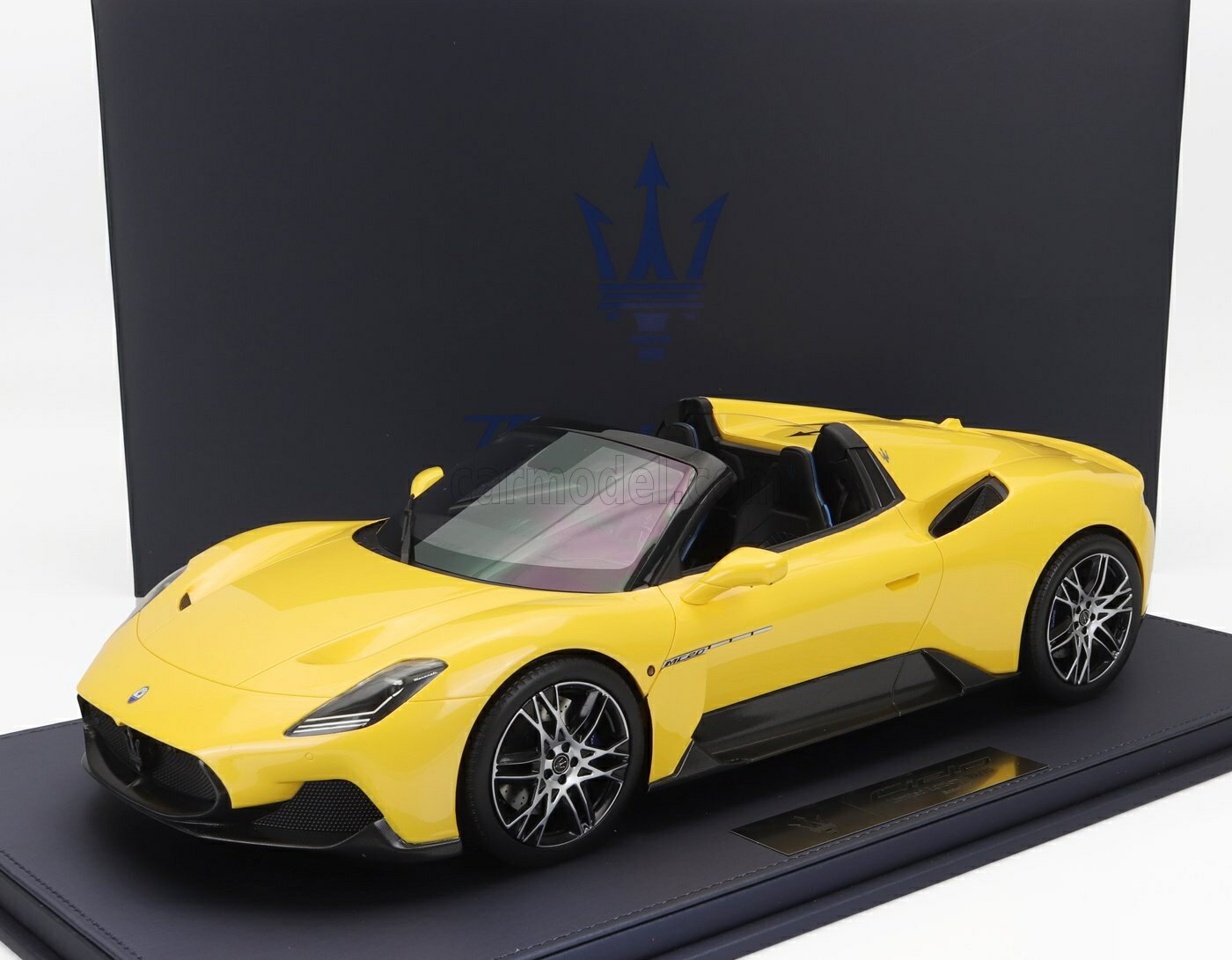 ミニカー 1/12 マセラティ MC20 MASERATI MODELS 1/12 MASERATI MC20 CIELO SPIDER 2020 GIALLO GENIO - YELLOW MM12SKYY