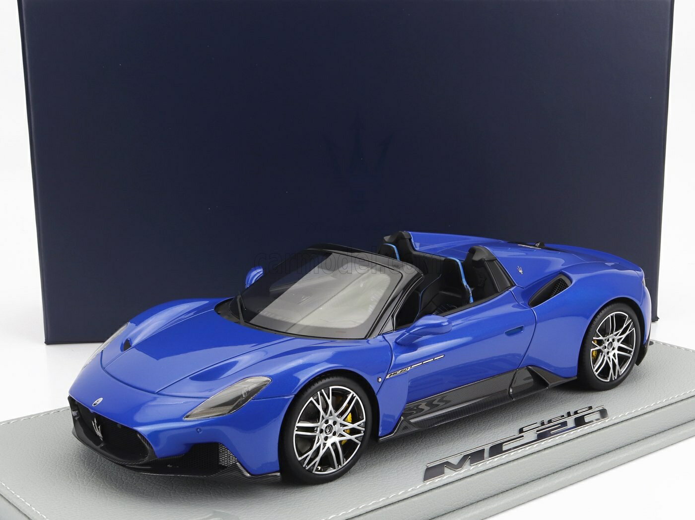 ミニカー 1/18 マセラティ MC20 BBR-MODELS 1/18 MASERATI MC20 CIELO SPIDER 2020 BLU INFINITO - BLUE MET P18222D-VET