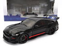 ミニカー アメ車 1/18 フォード マスタング シェルビー SOLIDO 1/18 FORD USA MUSTANG SHELBY GT500 COUPE CODE RED 2022 BLACK 1805909