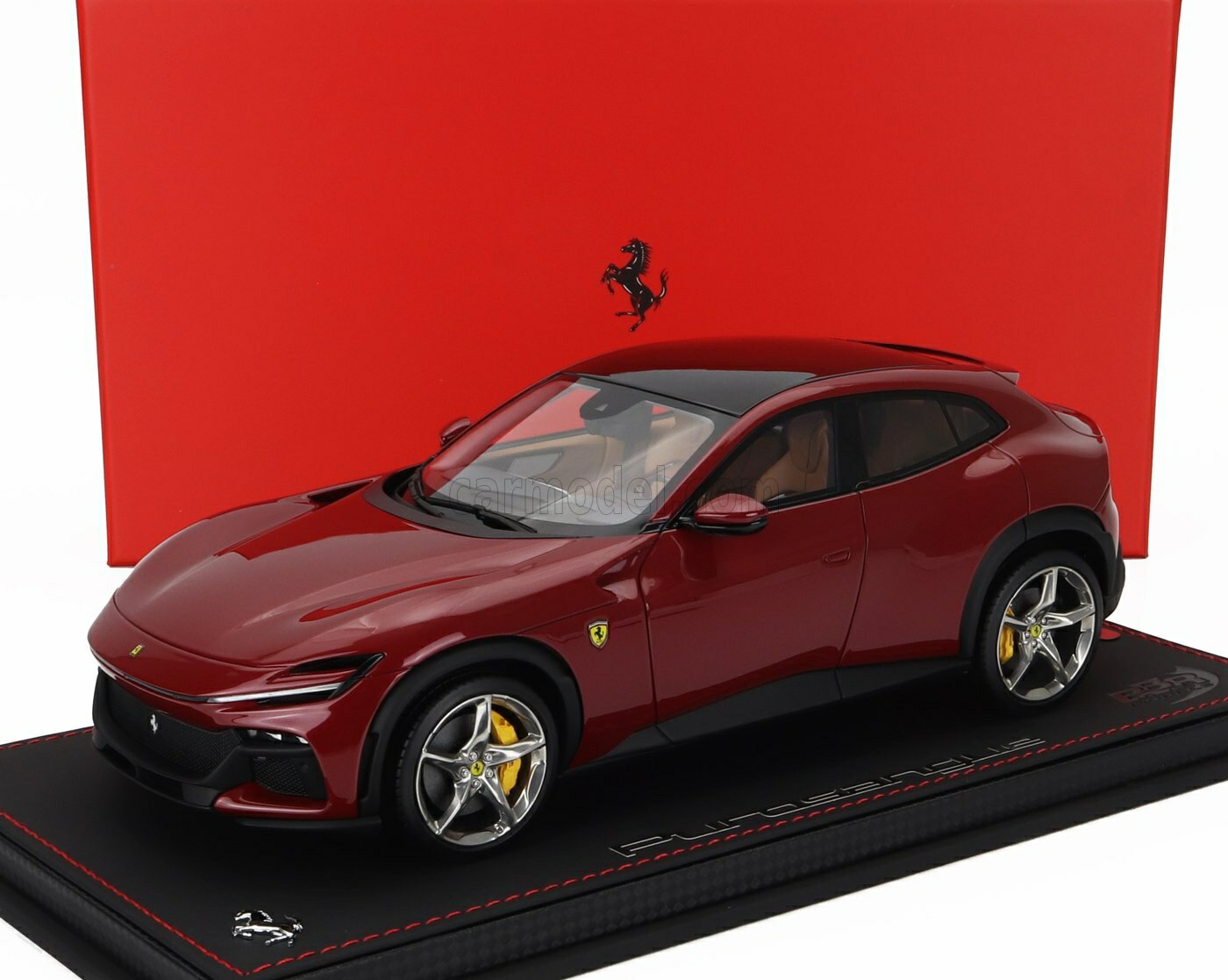 ミニカー 1/18 フェラーリ プロサングエ BBR-MODELS 1/18 FERRARI PUROSANGUE SUV 2022 ROSSO MUGELLO - RED MET P18219E1-VET