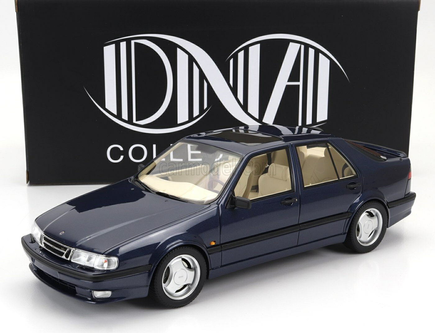 ߥ˥ 1/18  9000 DNA COLLECTIBLES 1/18 SAAB 9000 AERO CS 1985 BLUE DNA000139