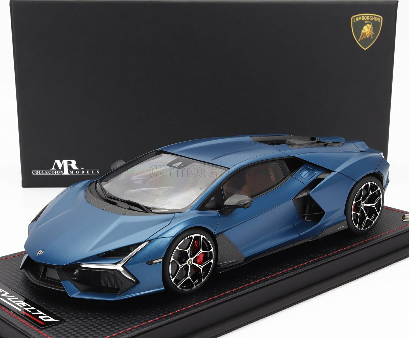 ミニカー 1/18 ランボルギーニ レヴェルト レベルト MR-MODELS 1/18 LAMBORGHINI REVUELTO HYBRID 2023 MATT BLUE MEHIT LAMBO058D