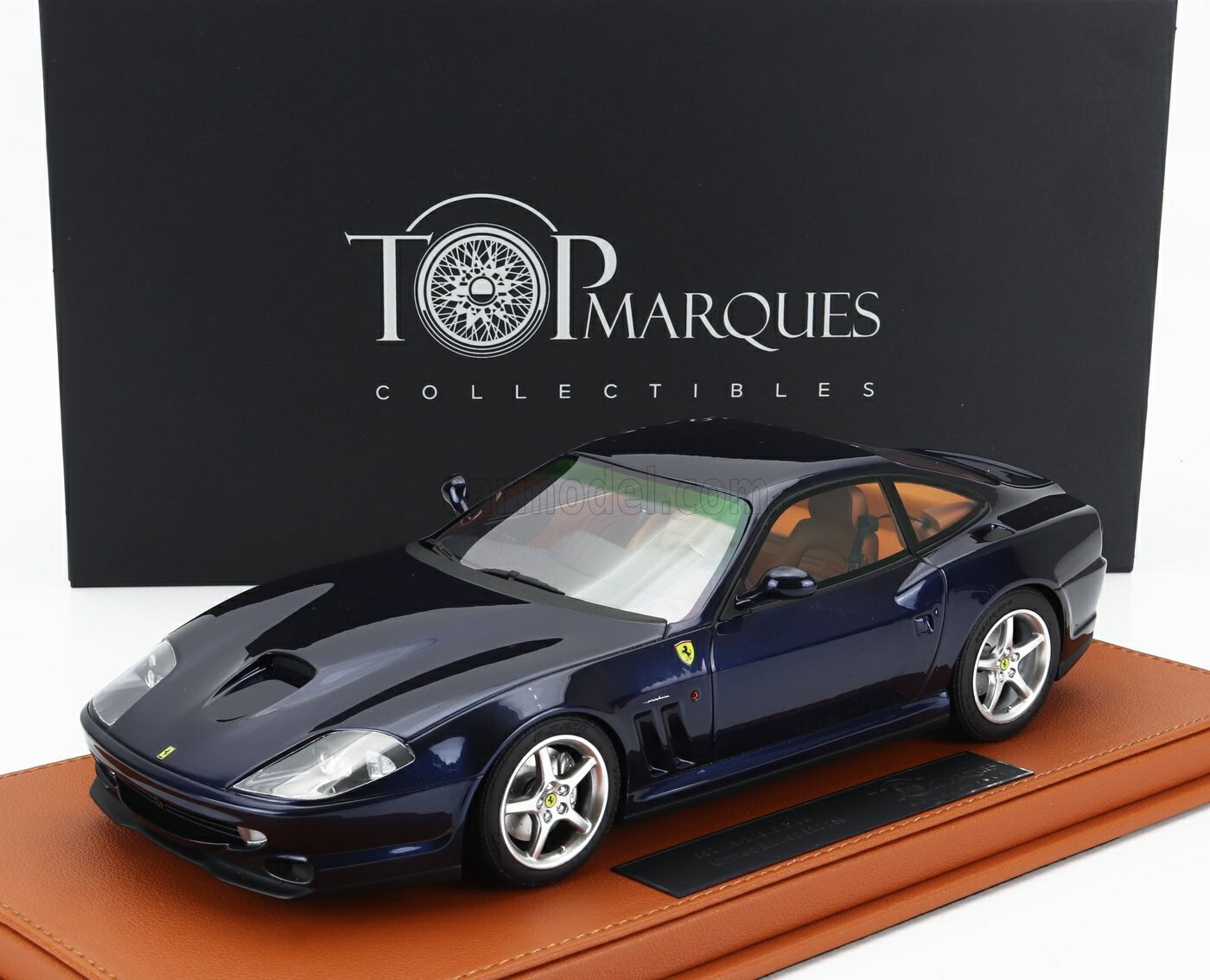 ミニカー 1/18 フェラーリ 550 TOPMARQUES 1/18 FERRARI 550 MARANELLO 1996 BLUE MET TOP121B