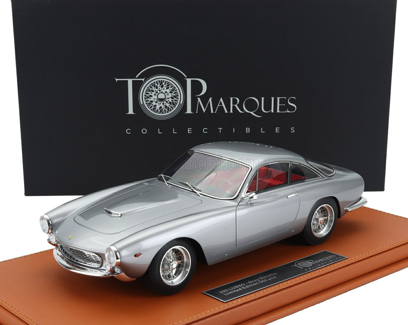 ミニカー 1/18 フェラーリ 250 TOPMARQUES 1/18 FERRARI 250 LUSSO COUPE 1963 SILVER TOP124E