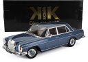 ミニカー 1/18 メルセデス ベンツ Sクラス 300SEL KK-SCALE 1/18 MERCEDES BENZ S-CLASS 300SEL 6.3 (W109) 1967-1972 BLUE MET KKDC181214(3)