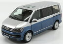 ミニカー 1/18 フォルクスワーゲン ミニバン T6 NZG 1/18 VOLKSWAGEN T6 MULTIVAN MINIBUS 2017 BLUE SI...