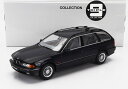 ミニカー 1/18 BMW 5シリーズ ワゴン TRIPLE9 1/18 BMW 5-SERIES (E39) TOURING SW STATION WAGON 1998 BLUE T9-1800393|詳細画像