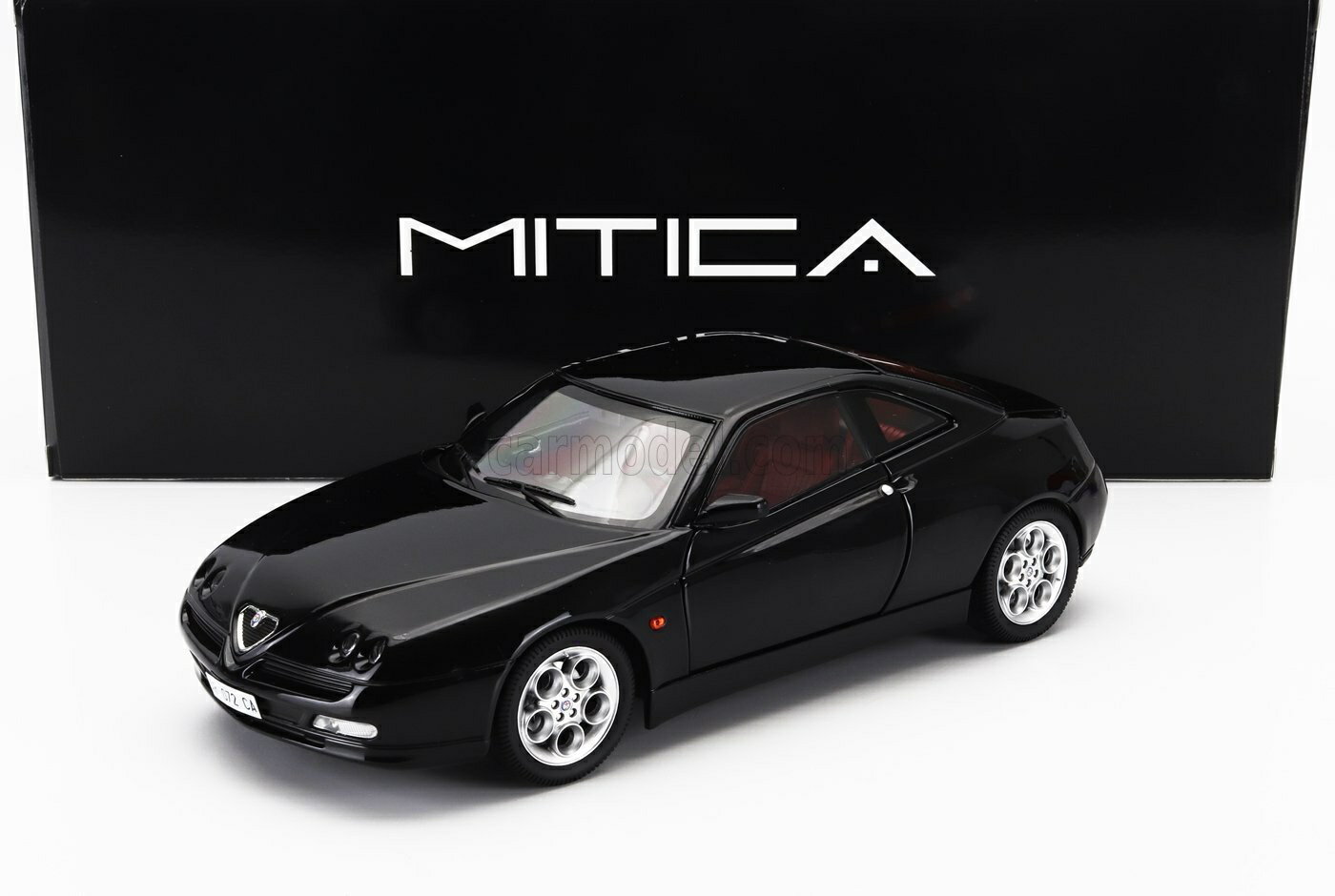 乐天商城 - ミニカー 1/18 アルファロメオ GTV MITICA-DIECAST 1/18 ALFA ROMEO GTV 3.0 V6 24V 1998 NERO 601 - BLACK 200072-D