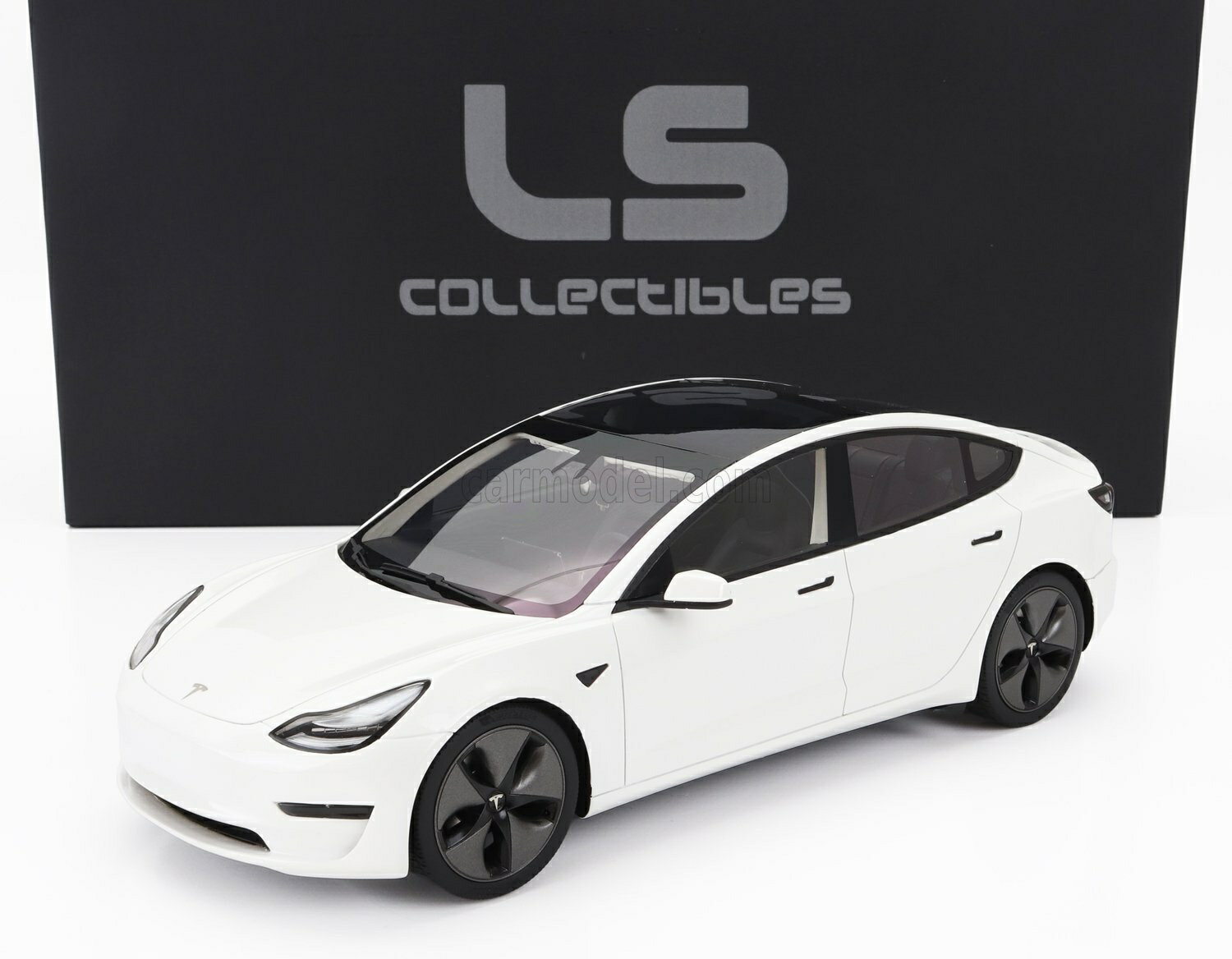 Rakuten - ミニカー 1/18 テスラ モデル3 LS-COLLECTIBLES 1/18 TESLA MODEL 3 2021 PEARL WHITE MET LS086C