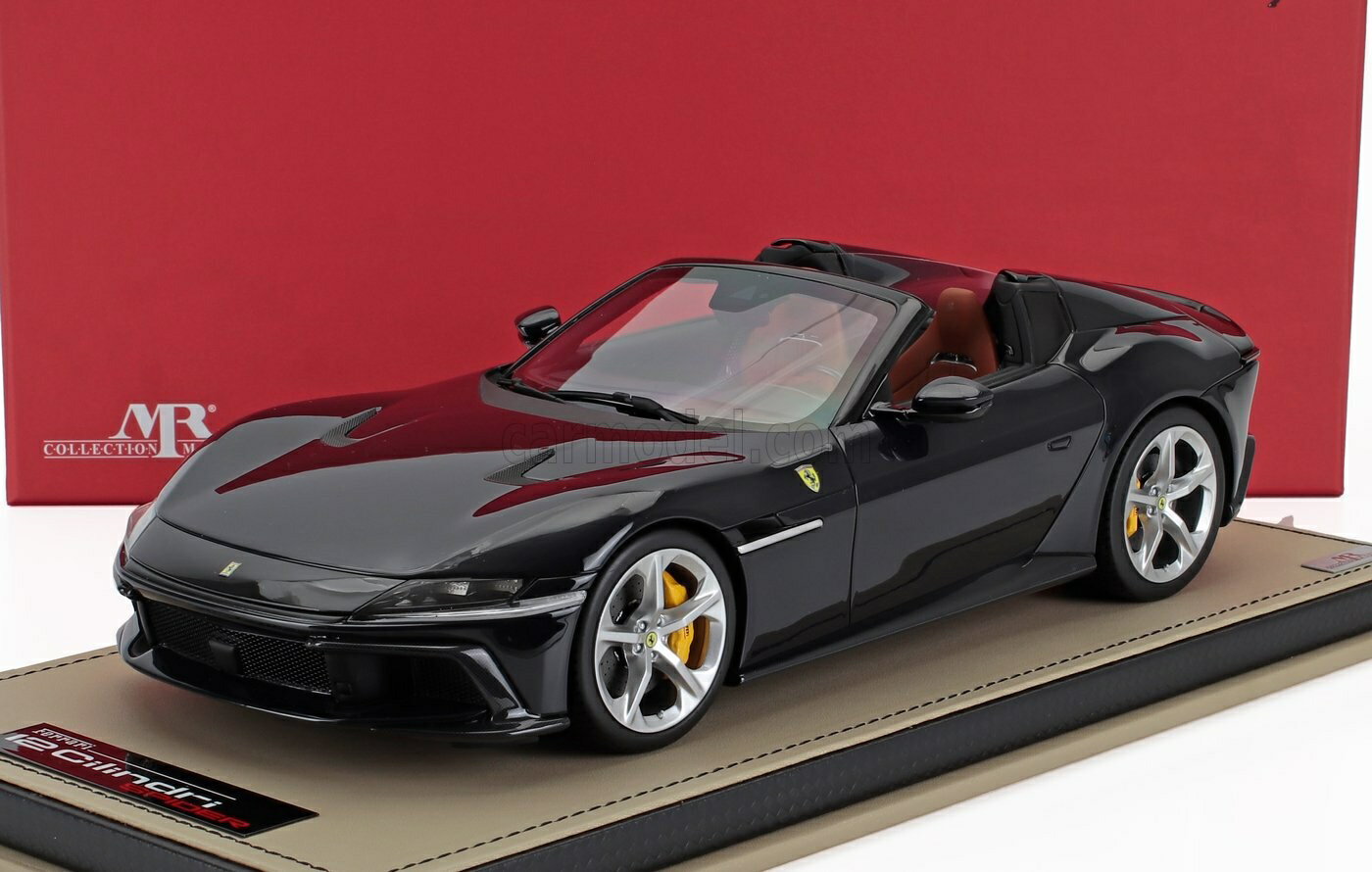 Rakuten - ミニカー 1/18 フェラーリ 12CILINDRI MR-MODELS 1/18 FERRARI 12CILINDRI SPIDER V12 830cv 2024 BLU POZZI - BLUE FE044SE2
