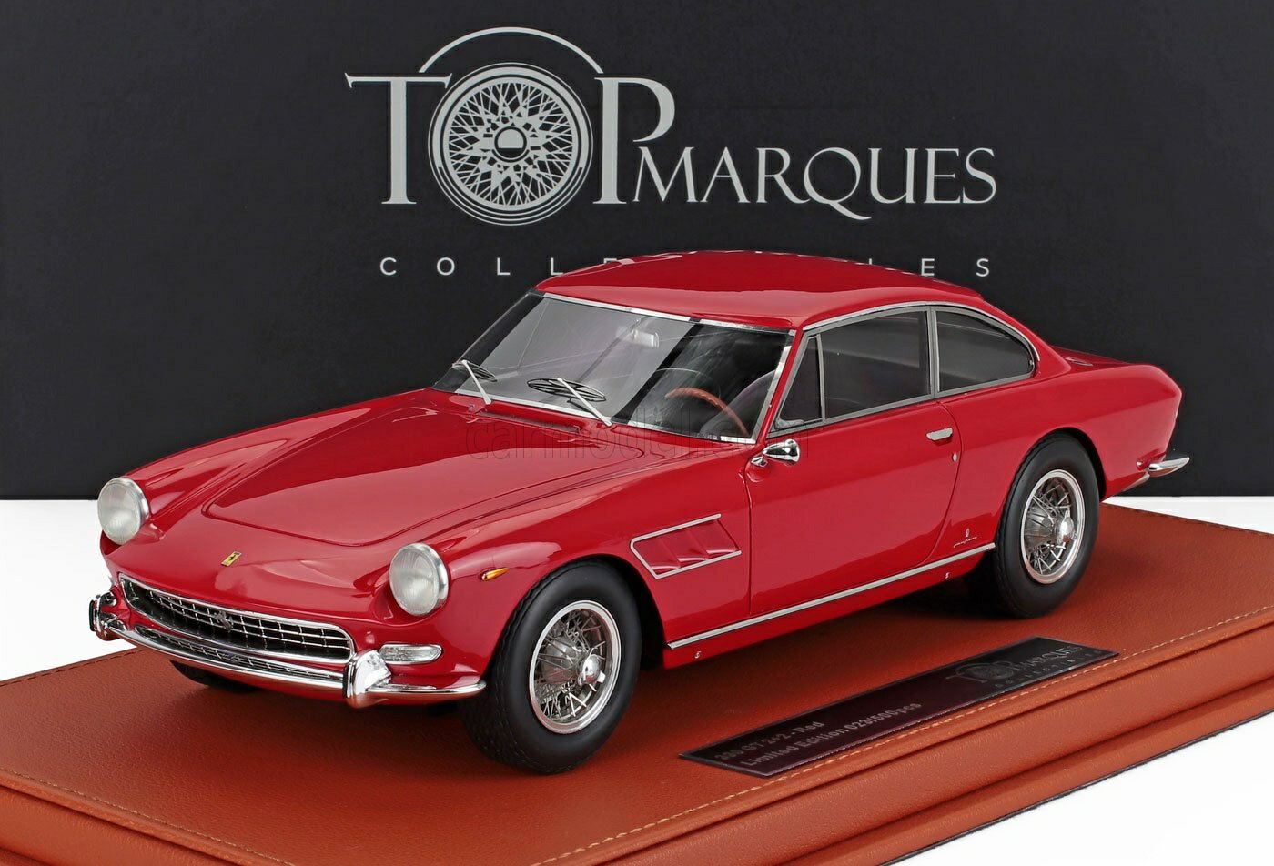 Rakuten - ミニカー 1/18 フェラーリ 330 GT TOPMARQUES 1/18 FERRARI 330 GT 2+2 1965 RED TOP126B