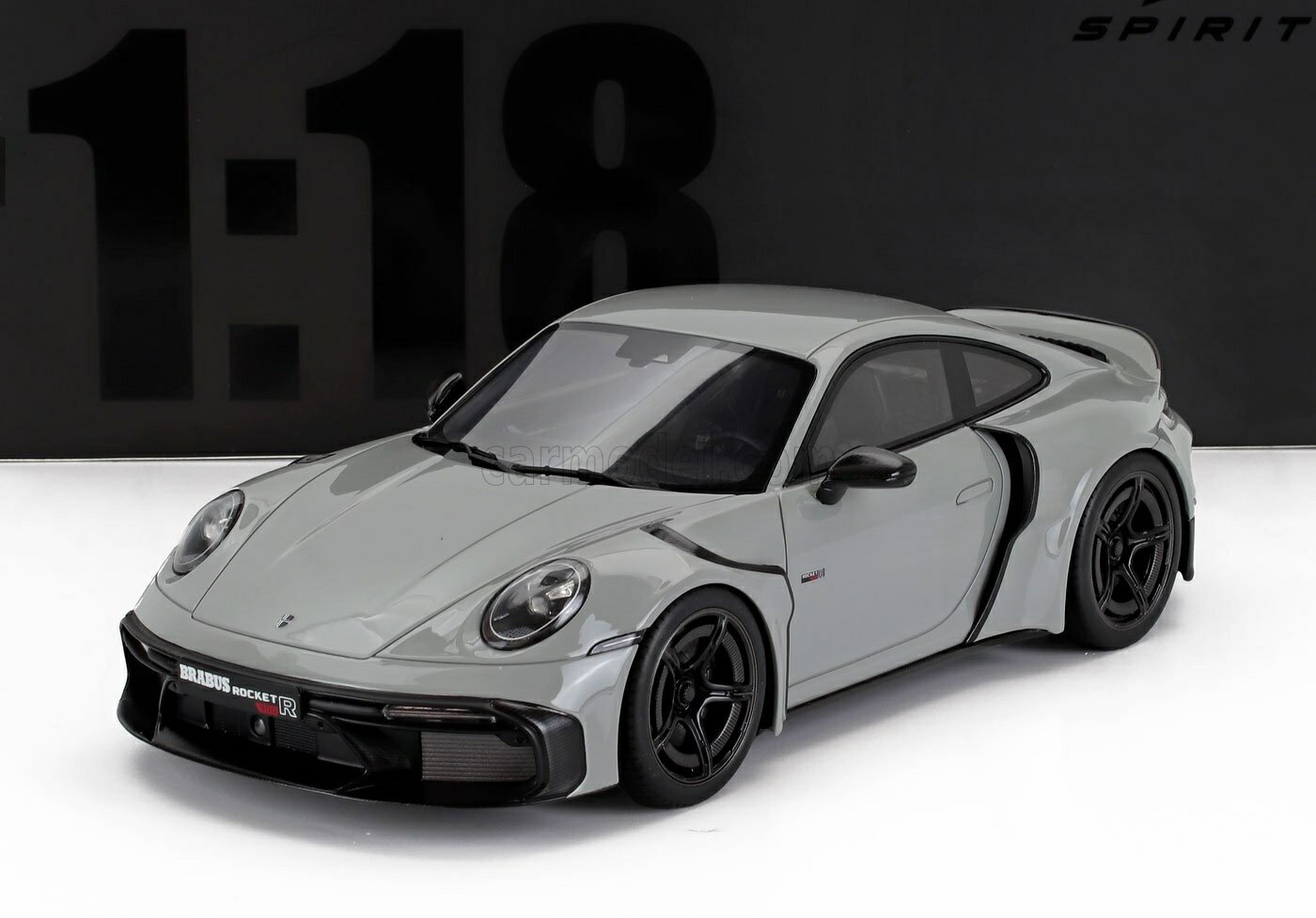 ミニカー 1/18 ポルシェ 911 ブラバス GT-SPIRIT 1/18 PORSCHE 911 992 COUPE BRABUS 900 ROCKET-R 2023 NARDO GREY GT930
