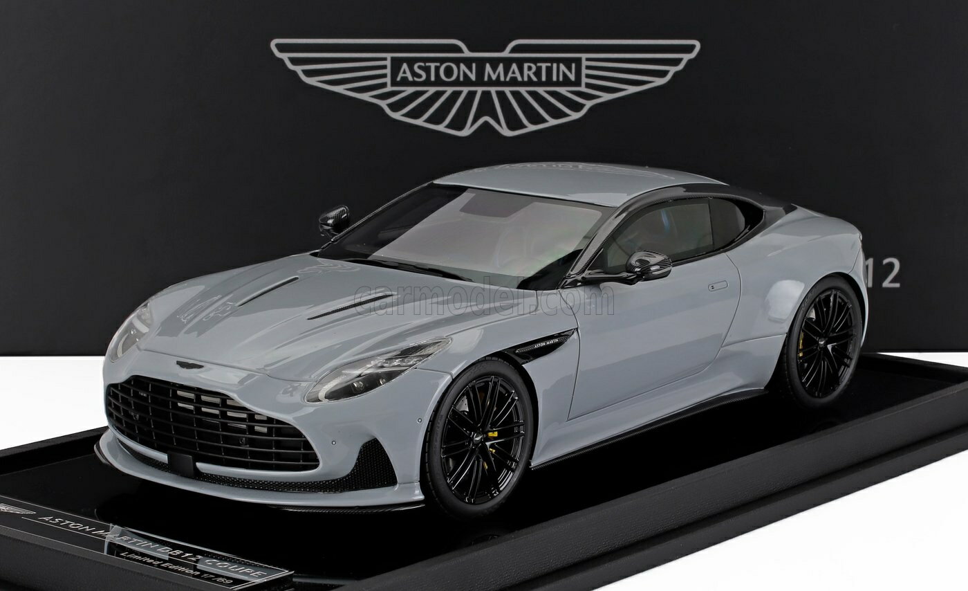 Rakuten - ミニカー 1/18 アストンマーチン DB12 MOTORHELIX 1/18 ASTON MARTIN DB12 4.0L V8 COUPE 2023 NARDO GREY MH027NG